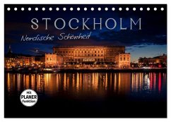 Stockholm - Nordische Schönheit (Tischkalender 2025 DIN A5 quer), CALVENDO Monatskalender