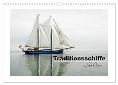 Traditionsschiffe auf der Ostsee (Wandkalender 2025 DIN A3 quer), CALVENDO Monatskalender