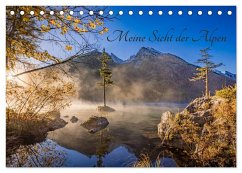 Meine Sicht der Alpen (Tischkalender 2025 DIN A5 quer), CALVENDO Monatskalender
