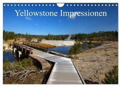 Yellowstone Impressionen (Wandkalender 2025 DIN A4 quer), CALVENDO Monatskalender - Calvendo;Gernhoefer, U.