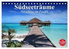 Südseeträume. Paradiese im Pazifik (Tischkalender 2025 DIN A5 quer), CALVENDO Monatskalender - Calvendo;Stanzer, Elisabeth