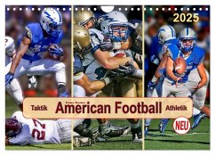 American Football - Taktik und Athletik (Wandkalender 2025 DIN A4 quer), CALVENDO Monatskalender - Calvendo;Roder, Peter