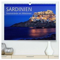 Sardinien - Traumstrände am Mittelmeer (hochwertiger Premium Wandkalender 2025 DIN A2 quer), Kunstdruck in Hochglanz