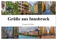 Grüße aus Innsbruck (Tischkalender 2025 DIN A5 quer), CALVENDO Monatskalender - Calvendo;Di Chito, Ursula