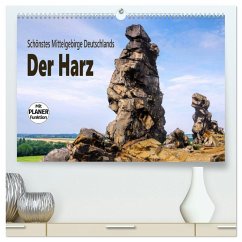 Der Harz - Schönstes Mittelgebirge Deutschlands (hochwertiger Premium Wandkalender 2025 DIN A2 quer), Kunstdruck in Hochglanz - Calvendo;LianeM