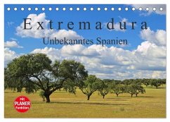 Extremadura - Unbekanntes Spanien (Tischkalender 2025 DIN A5 quer), CALVENDO Monatskalender