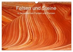 Felsen und Steine in fantastischen Farben und Formen (Wandkalender 2025 DIN A3 quer), CALVENDO Monatskalender - Calvendo;Gernhoefer, U.