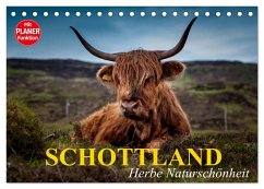 Schottland. Herbe Naturschönheit (Tischkalender 2025 DIN A5 quer), CALVENDO Monatskalender - Calvendo;Stanzer, Elisabeth
