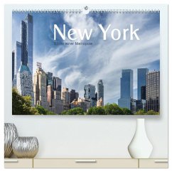 New York - Bilder einer Metropole (hochwertiger Premium Wandkalender 2025 DIN A2 quer), Kunstdruck in Hochglanz - Calvendo;calmbacher, Christiane