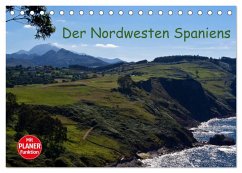 Der Nordwesten Spaniens (Tischkalender 2025 DIN A5 quer), CALVENDO Monatskalender