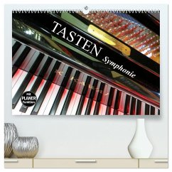TASTEN Symphonie (hochwertiger Premium Wandkalender 2025 DIN A2 quer), Kunstdruck in Hochglanz