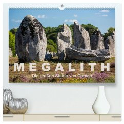 Megalith. Die großen Steine von Carnac (hochwertiger Premium Wandkalender 2025 DIN A2 quer), Kunstdruck in Hochglanz