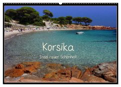 Korsika - Insel rauer Schönheit (Wandkalender 2025 DIN A2 quer), CALVENDO Monatskalender