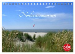 Nordseeträumereien mit Planerfunktion (Tischkalender 2025 DIN A5 quer), CALVENDO Monatskalender