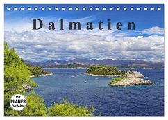 Dalmatien (Tischkalender 2025 DIN A5 quer), CALVENDO Monatskalender - Calvendo;LianeM