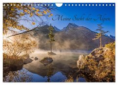 Meine Sicht der Alpen (Wandkalender 2025 DIN A4 quer), CALVENDO Monatskalender