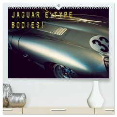 Jaguar E-Type - Bodies (hochwertiger Premium Wandkalender 2025 DIN A2 quer), Kunstdruck in Hochglanz