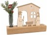 Holz-Krippe - Bild 1