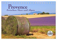 Provence - Zwischen Meer und Alpen (Tischkalender 2025 DIN A5 quer), CALVENDO Monatskalender