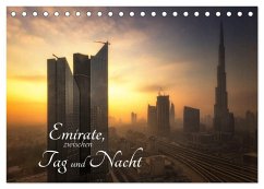 Emirate, zwischen Tag und Nacht (Tischkalender 2025 DIN A5 quer), CALVENDO Monatskalender - Calvendo;Gundlach, Joerg