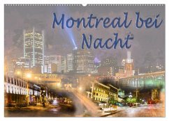 Montreal bei Nacht (Wandkalender 2025 DIN A2 quer), CALVENDO Monatskalender