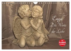 Engel - Die Worte der Liebe (Wandkalender 2025 DIN A4 quer), CALVENDO Monatskalender