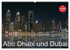 Abu Dhabi und Dubai (Wandkalender 2025 DIN A2 quer), CALVENDO Monatskalender