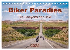 Biker Paradies - Die Canyons der USA (Tischkalender 2025 DIN A5 quer), CALVENDO Monatskalender - Calvendo;Brückmann, MIBfoto, Michael