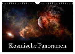 Kosmische Panoramen (Wandkalender 2025 DIN A4 quer), CALVENDO Monatskalender