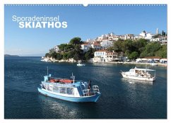 Sporadeninsel Skiathos (Wandkalender 2025 DIN A2 quer), CALVENDO Monatskalender