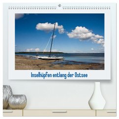 Inselhüpfen entlang der Ostsee (hochwertiger Premium Wandkalender 2025 DIN A2 quer), Kunstdruck in Hochglanz