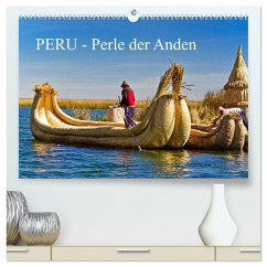 Peru - Perle der Anden (hochwertiger Premium Wandkalender 2025 DIN A2 quer), Kunstdruck in Hochglanz - Calvendo;Müller, Harry