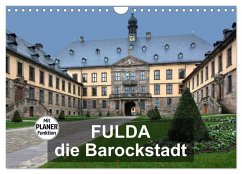 Fulda - die Barockstadt (Wandkalender 2025 DIN A4 quer), CALVENDO Monatskalender