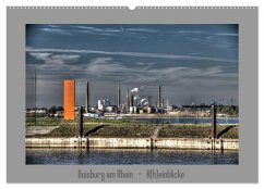 Duisburg am Rhein - R(h)einblicke (Wandkalender 2025 DIN A2 quer), CALVENDO Monatskalender - Calvendo;Petsch, Joachim