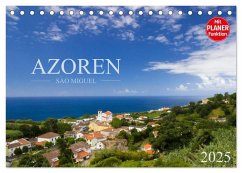 Azoren - São Miguel (Tischkalender 2025 DIN A5 quer), CALVENDO Monatskalender - Calvendo;Schlüter, Susanne