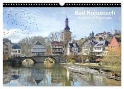 Bad Kreuznach - Kurstadt im Panorama (Wandkalender 2025 DIN A3 quer), CALVENDO Monatskalender