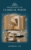 THE SOCIETY OF CLASSICAL POETS JOURNAL XII