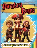 Pirates Boys Coloring Book for Kids