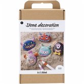 Creativ Company DIY Sets Basisversion Kreativ Set Steindekoration , Sortierte Farben, Monster, Kreativ Box Creativ Company DIY Sets Basisversion Kreativ Set Steindekoration , Sortierte Farben, Monster, Kreativ Box