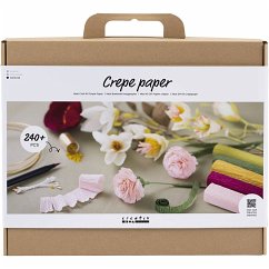 Cover Creativ Company DIY Sets Krepppapier Maxi Kreativ Set Krepppapier, Blumen, Kreppanteil: 180%, 105 g, Kreativ Box