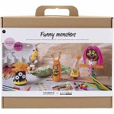 Creativ Company DIY Sets Basisversion Maxi Kreativ Mix Lustige Monster, Sortierte Farben, Kreativ Box Creativ Company DIY Sets Basisversion Maxi Kreativ Mix Lustige Monster, Sortierte Farben, Kreativ Box