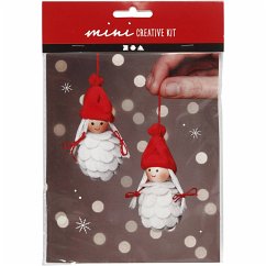 Cover Creativ Company DIY Sets Filz & Fleece Mini Kreativ Set, Weihnachtsfeen, H 8 cm, Kreativ Box