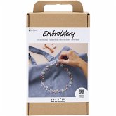 Creativ Company DIY Sets Sticken & Nadelstanzen Kreativ Set Sticken, Taubenblau, Einkaufstasche, Kreativ Box Creativ Company DIY Sets Sticken & Nadelstanzen Kreativ Set Sticken, Taubenblau, Einkaufstasche, Kreativ Box