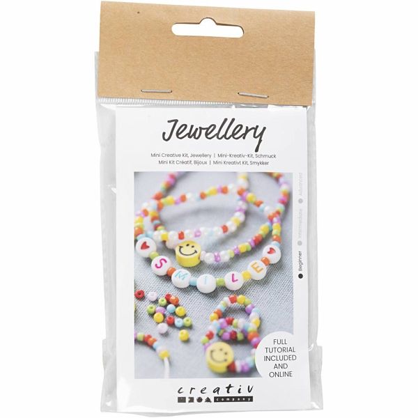 Creativ Company DIY Sets Beads Mini Kreativ Set Schmuck, Armband und Fingerring, Kreativ Box Creativ Company DIY Sets Beads Mini Kreativ Set Schmuck, Armband und Fingerring, Kreativ Box