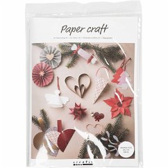Cover Creativ Company Packung mit Motiven zum Ausschneiden, Weihnachten, Natur, Rot, Weiß