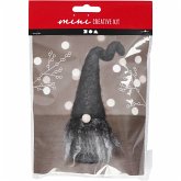 Creativ Company DIY Sets Nadelfilzen Mini Kreativ Set, Grau Melange, Weihnachtswichtel, H 13 cm, Kreativ Box Creativ Company DIY Sets Nadelfilzen Mini Kreativ Set, Grau Melange, Weihnachtswichtel, H 13 cm, Kreativ Box