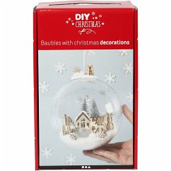 Creativ Company DIY Sets Dekoartikel Materialset Kugel-Anhänger, 1 Stk