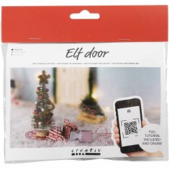 Cover Creativ Company DIY Sets Miniaturen Mini Kreativ Set Wichteltür, Weihnachtsbaum, Kreativ Box