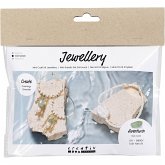 Creativ Company DIY Sets Beads Mini Kreativ Set Schmuck, Armband und Ohrringe , aus Aventurin-Quarz-Mischung, Kreativ Box Creativ Company DIY Sets Beads Mini Kreativ Set Schmuck, Armband und Ohrringe , aus Aventurin-Quarz-Mischung, Kreativ Box