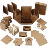 Creativ Company Geschenkdosen/-schachteln Explosion Box, Natur, Größe 7x7x7,5+12x12x12 cm, 1 Stk Creativ Company Geschenkdosen/-schachteln Explosion Box, Natur, Größe 7x7x7,5+12x12x12 cm, 1 Stk